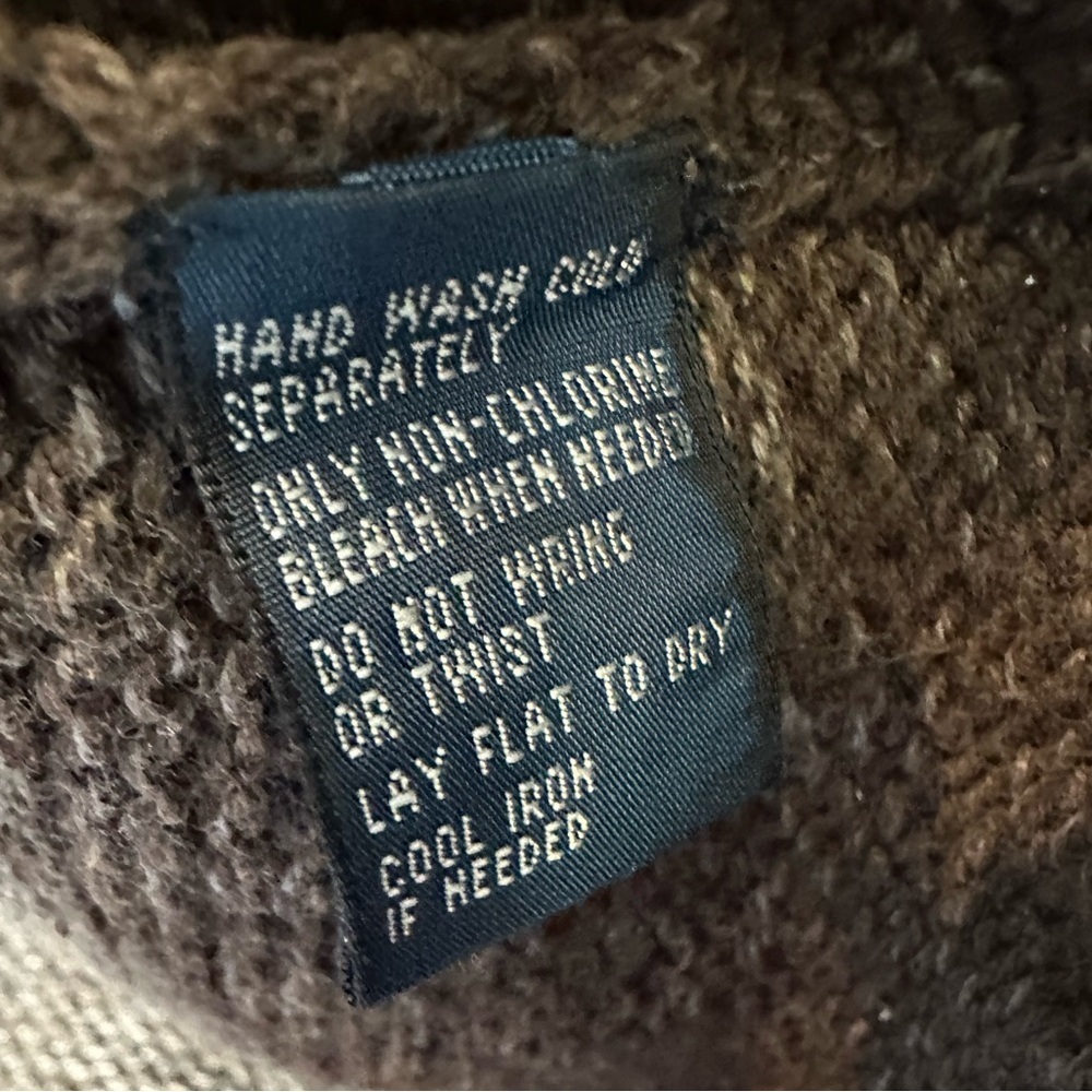 Vintage Polo Ralph Lauren Knit Sweater Brown
Heather Old Money Grandpacore L - Picture 8 of 8